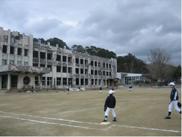 写真1．石巻市門脇小学校