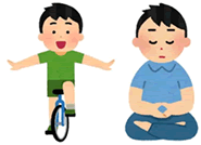 出典：一輪車（体得の方法）、悟り（心得の方法）