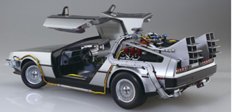 出典：米国MCAユニバーサル・スタジオのデロリアン車