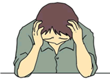 出典：苦悩、苦闘