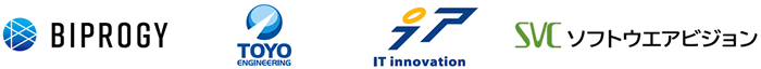 ビプロジー、東洋エンジニアリング、アイ・ティ・イノベーション、ソフトウエアビジョン